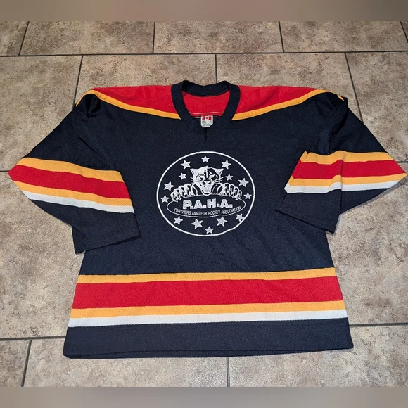 Panthers Amateur Hockey Association Vintage Jerseys (2) Adult Small - Picture 1 of 12